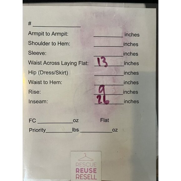 Mcguire Denim Anthropologie Raw Hem Size 24 Distressed Skinny Crop Y1 - Picture 8 of 8